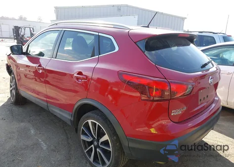 2017 Nissan Rogue Sport Sl z USA, uszkodzony, nr VIN JN1BJ1CP6HW015991